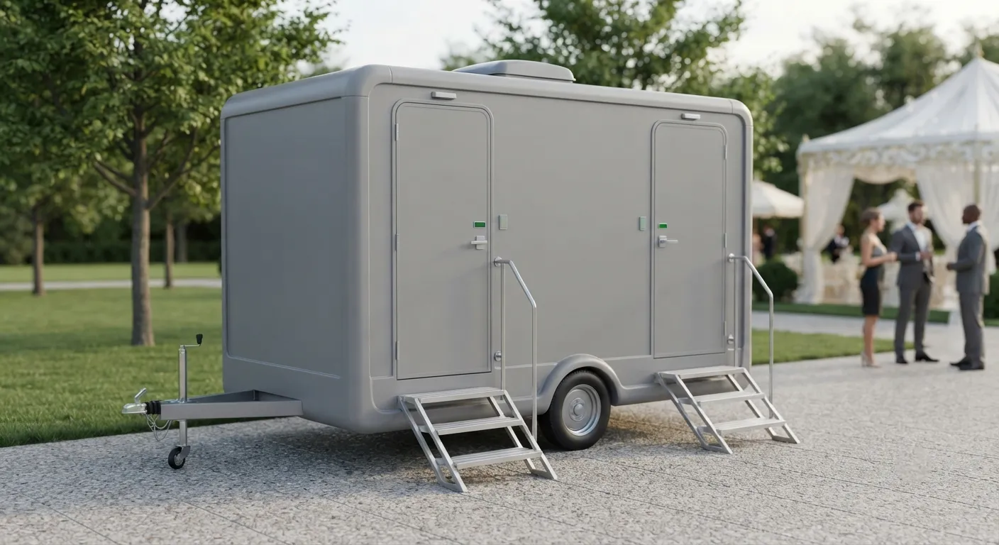 2 Stall Restroom Trailer in Orland Park, IL