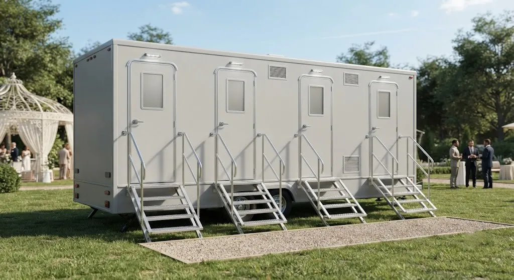 4 Stall Restroom Trailer in Orland Park, IL