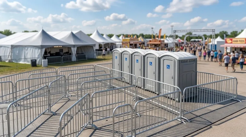 Crowd Control Barrier Rental in Orland Park, IL